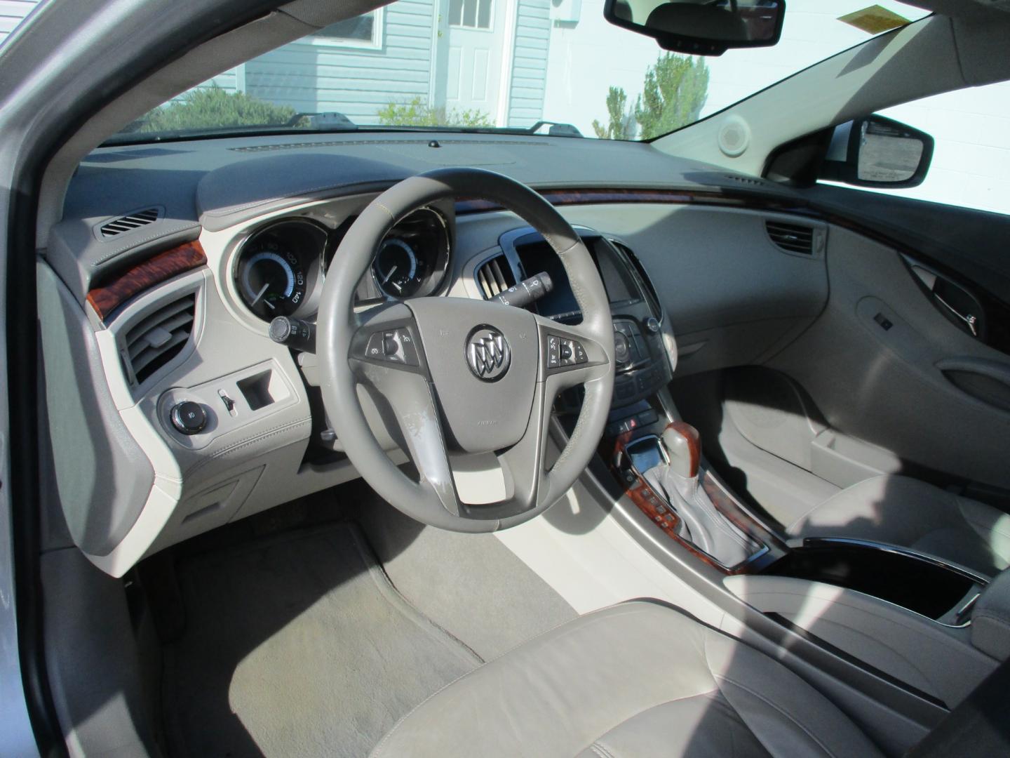 2012 SILVER Buick LaCrosse Premium Package 1, w/Leather (1G4GD5ER2CF) with an 2.4L L4 DOHC 16V engine, 6-Speed Automatic transmission, located at 540a Delsea Drive, Sewell, NJ, 08080, (856) 589-6888, 39.752560, -75.111206 - Photo#11